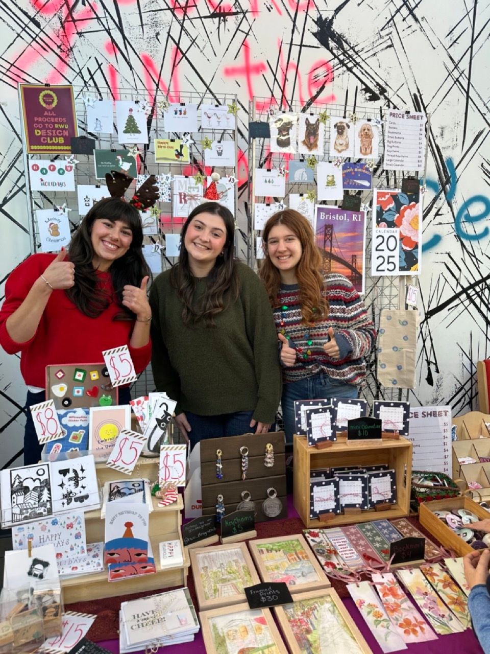 A card and gift stall